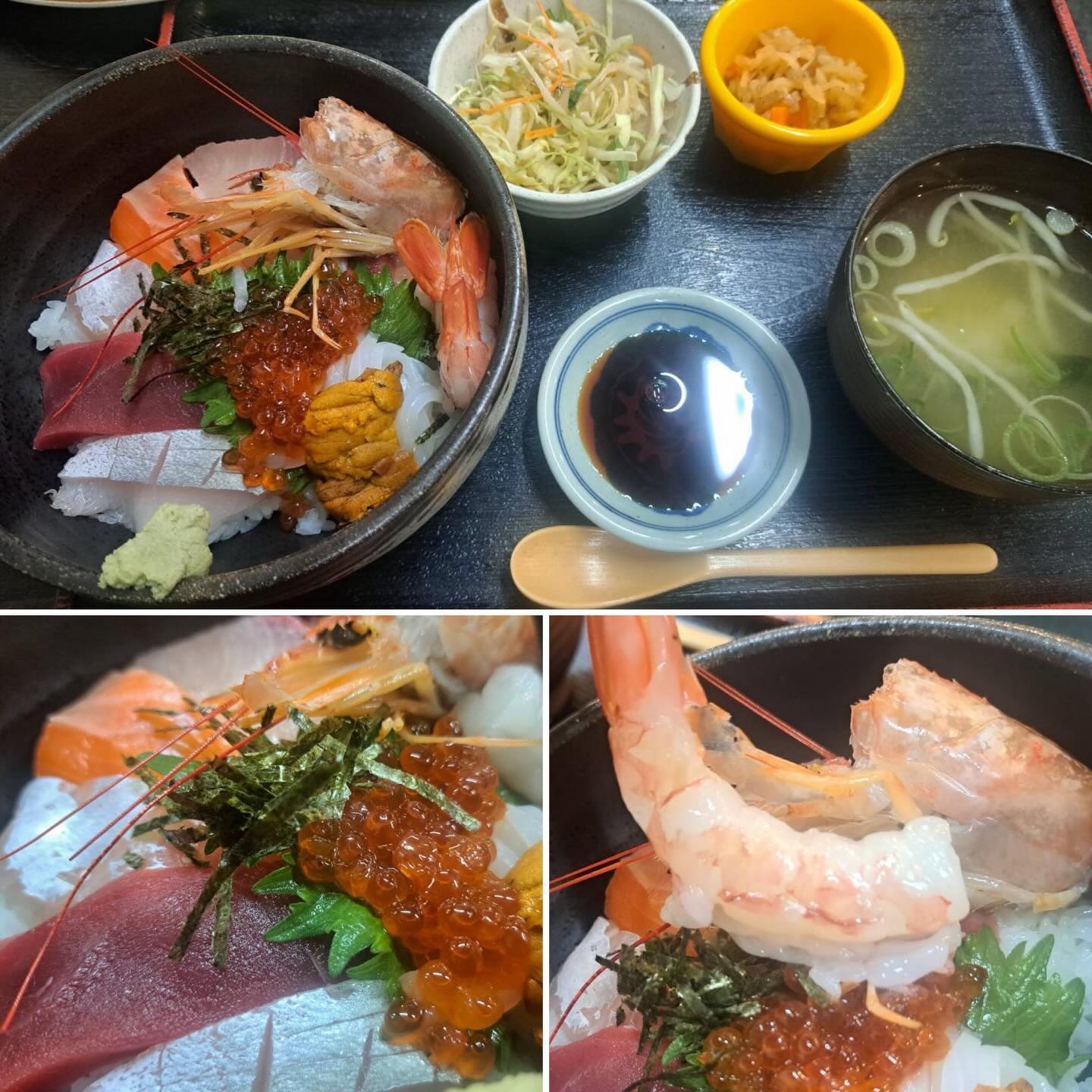 海鮮丼定食